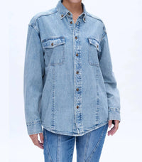Bayeas - Classic Long Sleeve Oversized Button Down Shirt