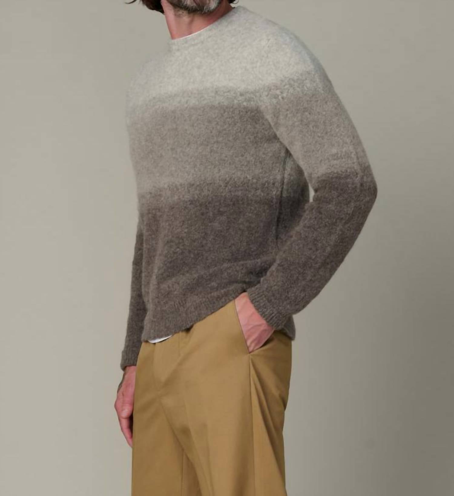 Joe'S Jeans - Ombre Striped Crew Neck Sweater