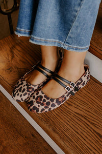 Corkys Footwear - Women's Own It Leopard Mary Jane Flats