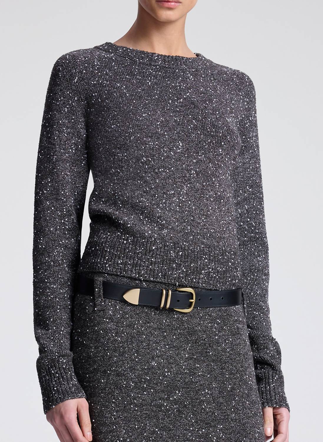 A.L.C. - Zoe Boucle Tweed Sweater