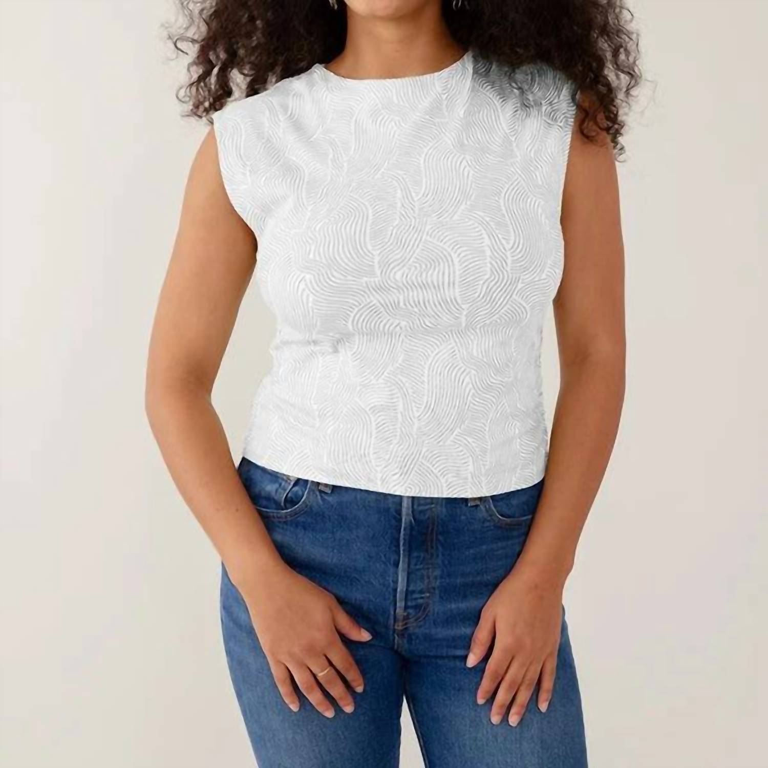 Mata Traders - Ruched Sleeveless Top