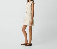 Theory - Binding Tweed Mini Skirt