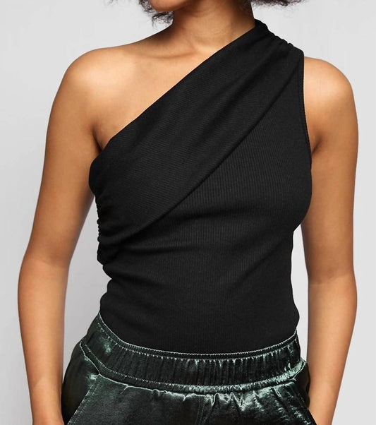 One shoulder tank