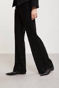 Ottod'Ame - Sequins Palazzo Trousers