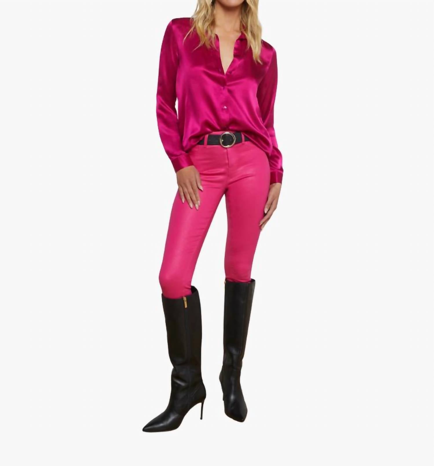 L'Agence - Tyler Silk Blouse