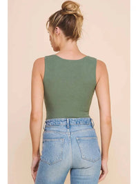 Allie Rose - Lily Square Neck Bodysuit