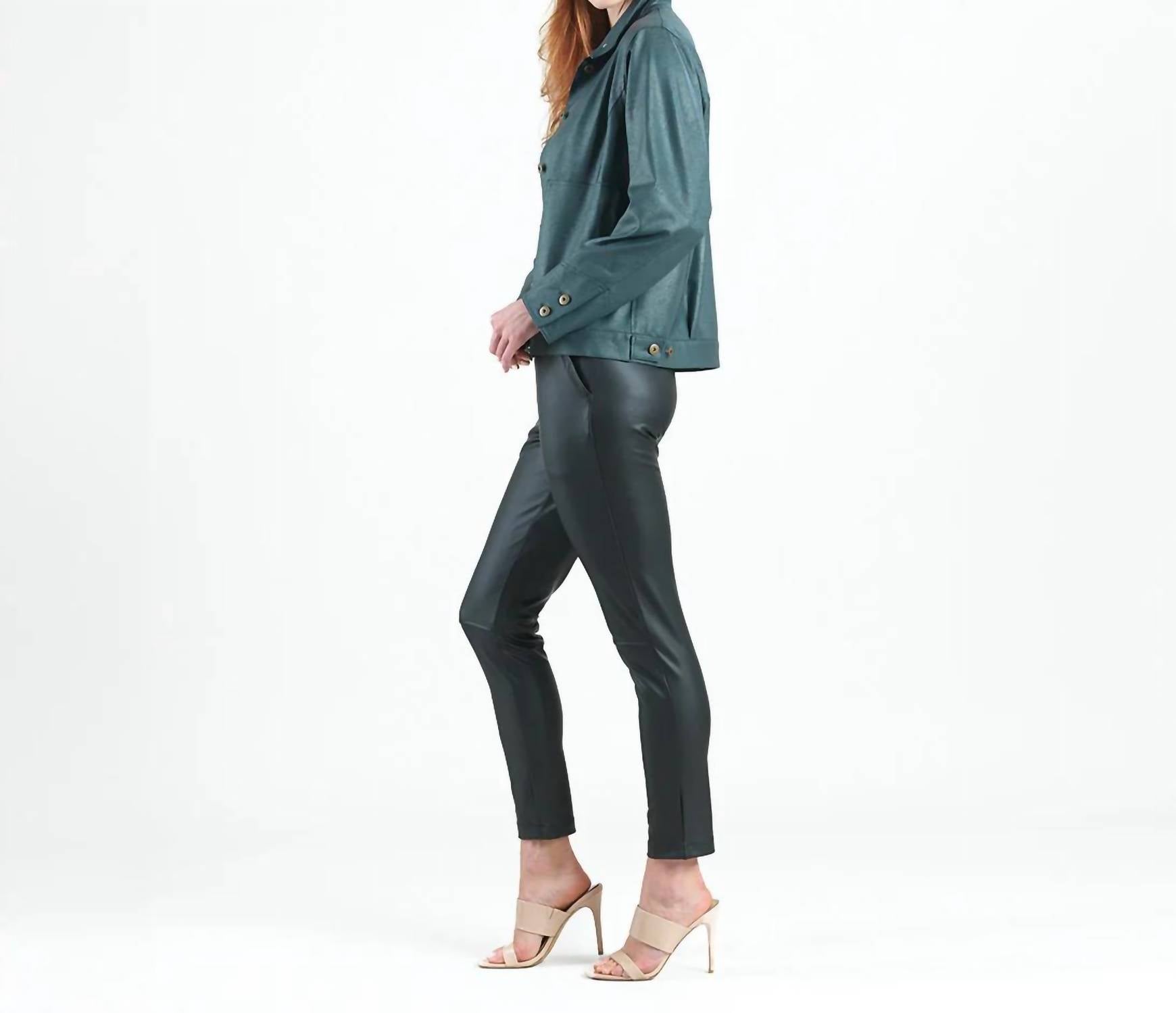 Clara Sunwoo - Liquid Leather Jacket