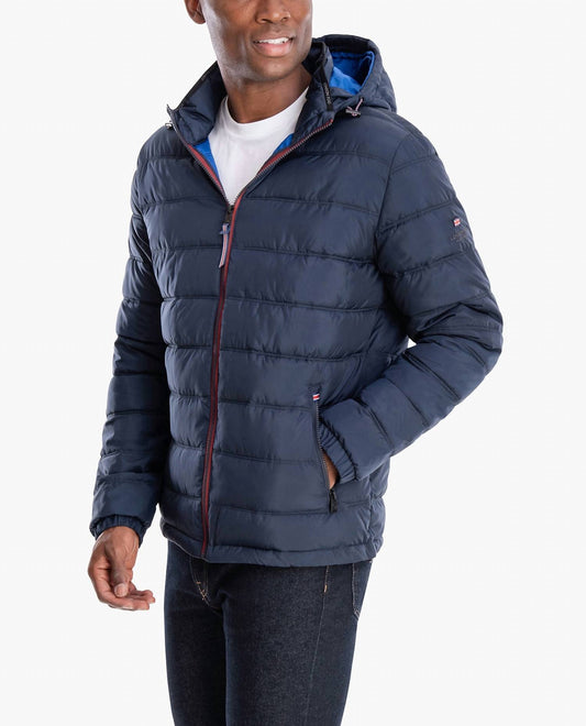 London Fog - Plainfield Hooded Puffer Jacket