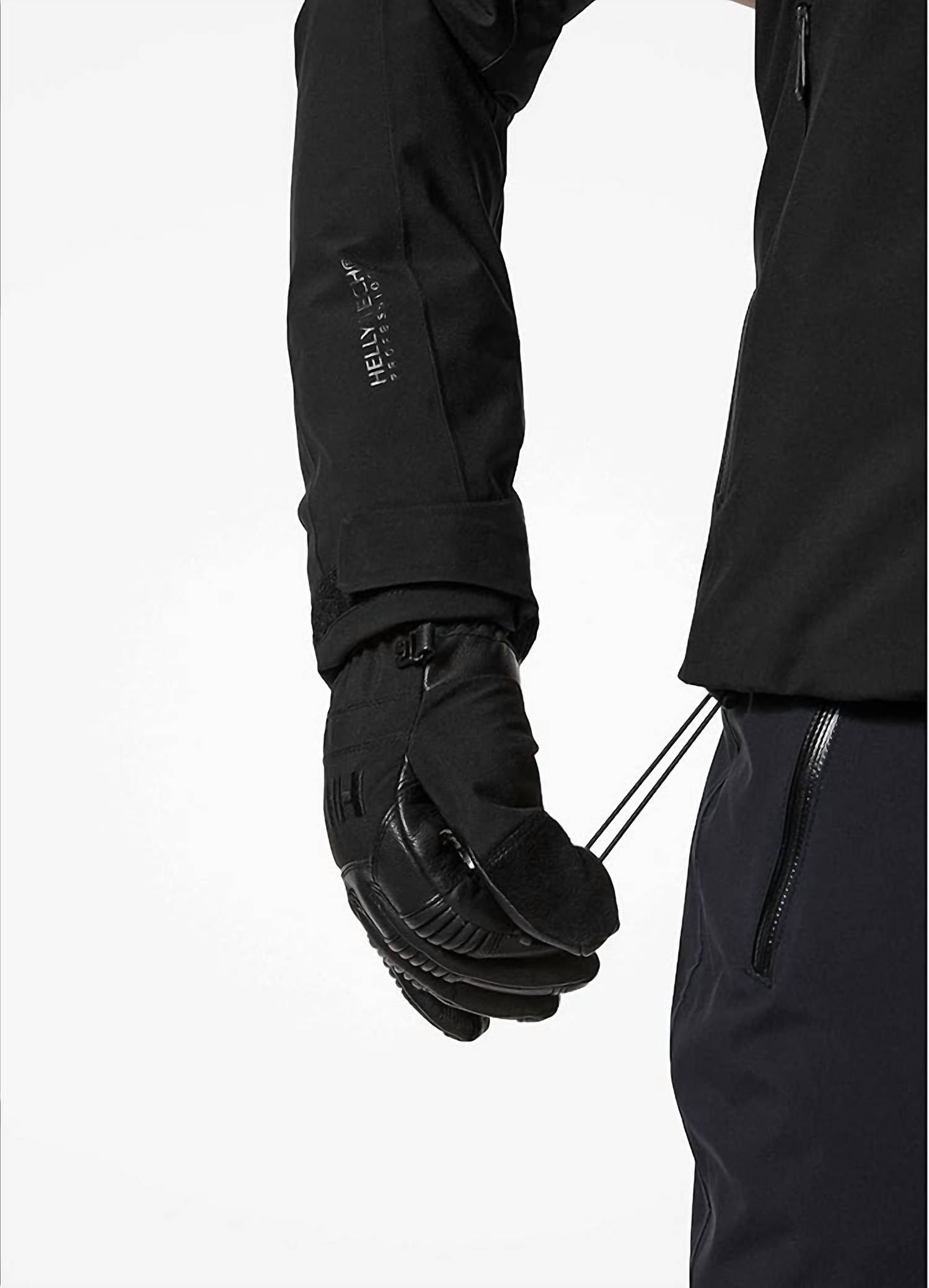 Helly Hansen Women's Alphelia Infinity Jacket in black - women's jacket - alternate view