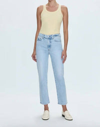 Pistola - Women's Charlie High Rise Classic Straight Ankle Jean