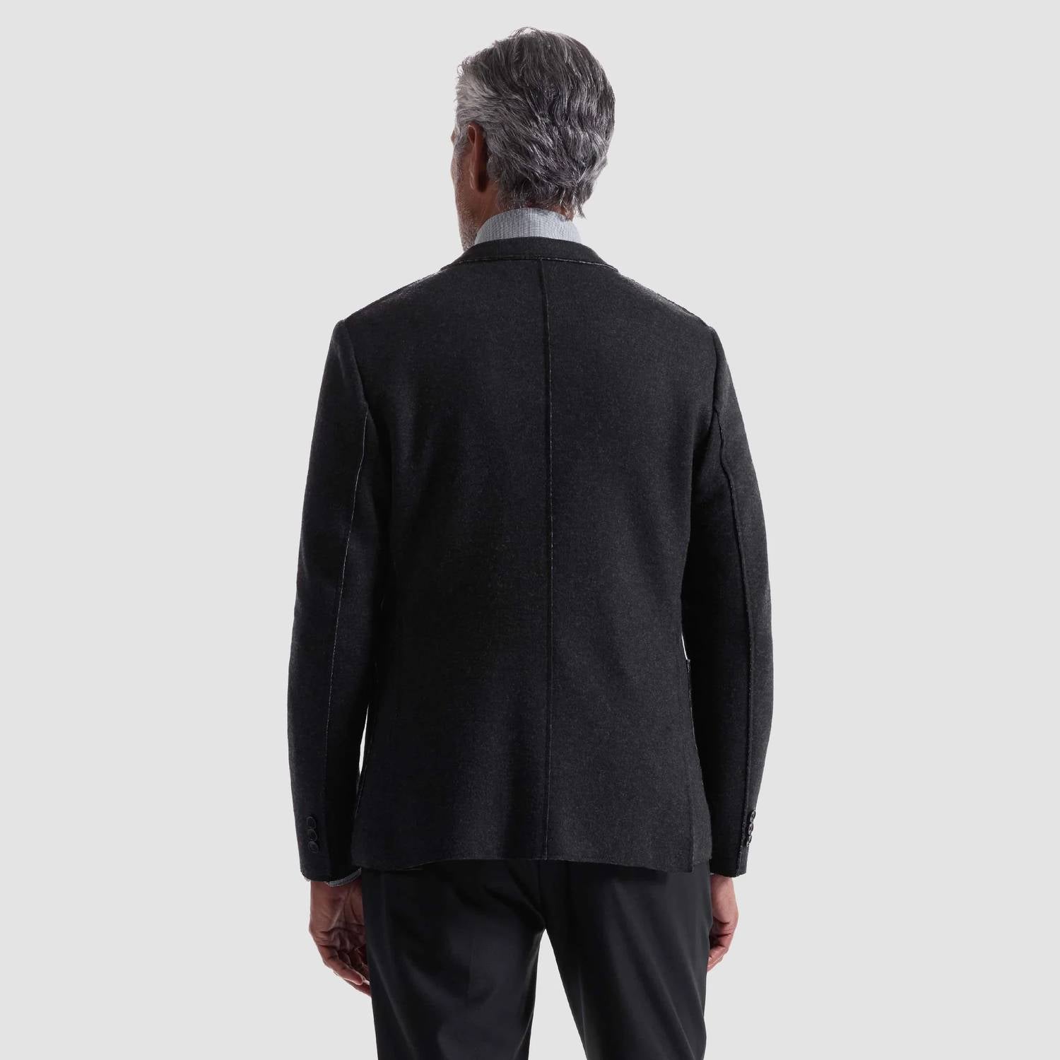 Bugatchi Uomo - Laser Cut Heather Two-button Blazer