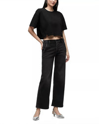 Hudson - Rosie Trouser High Rise Wide Leg Ankle Jeans