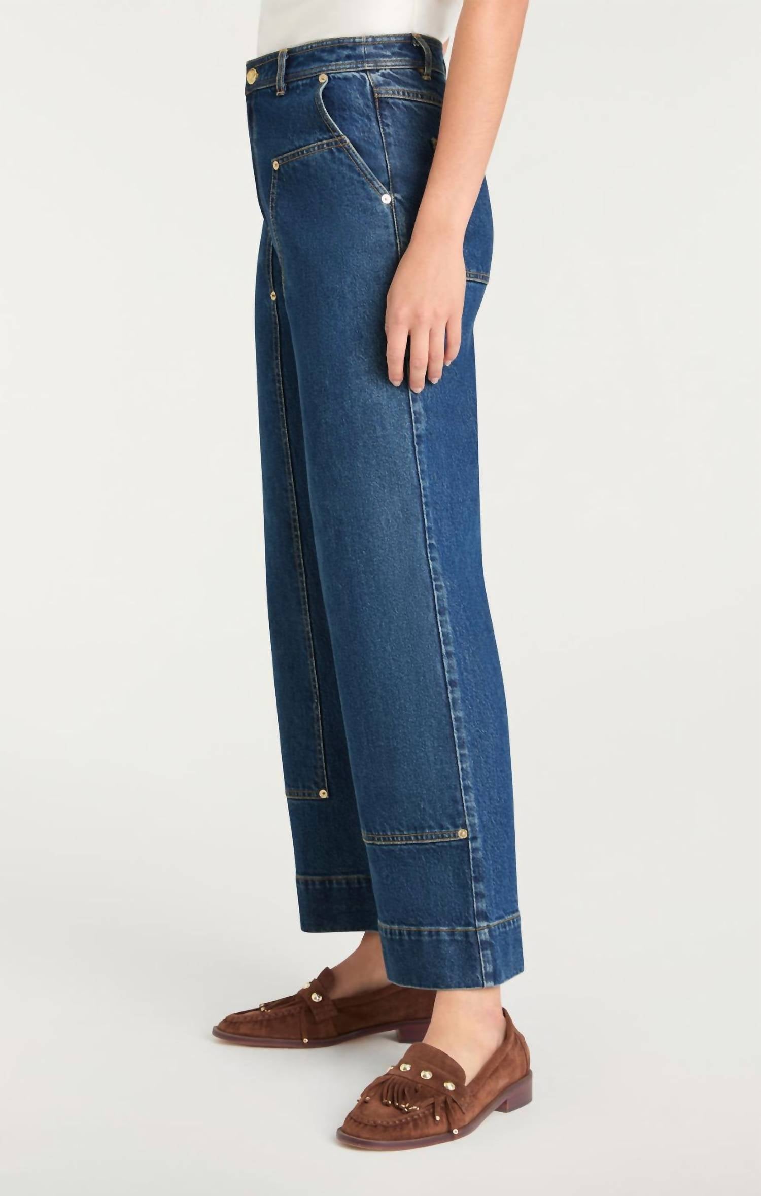 cinq a sept Ryker Jeans in tide - women's jeans - detail view