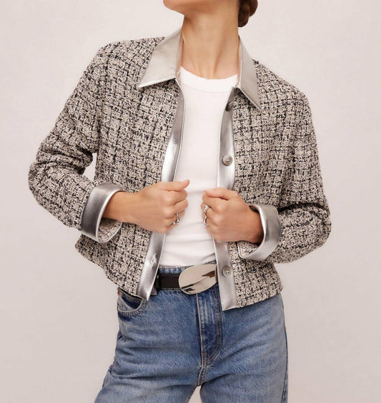 Fifteen Twenty - Cher Boucle Cropped Jacket