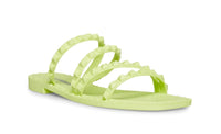 STEVE MADDEN Women's Skyler Strappy Slide Sandal in lime - women's sandal - view 5