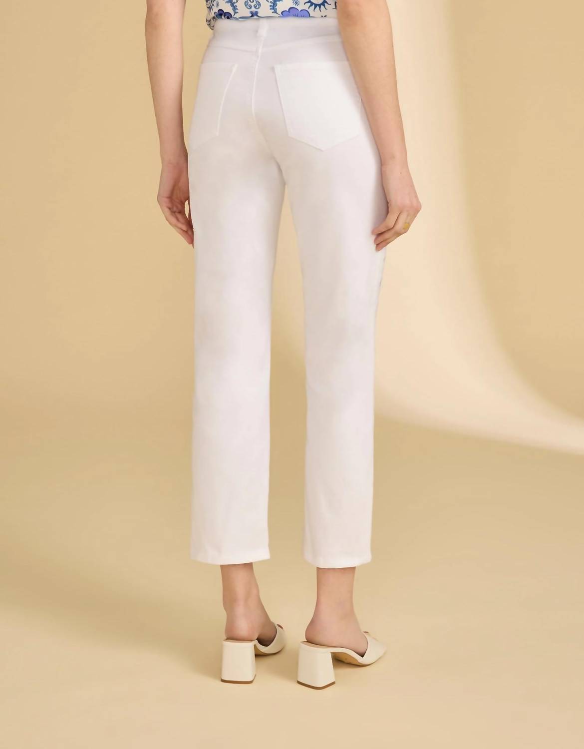 Fdj - Christina Straight Ankle Pants