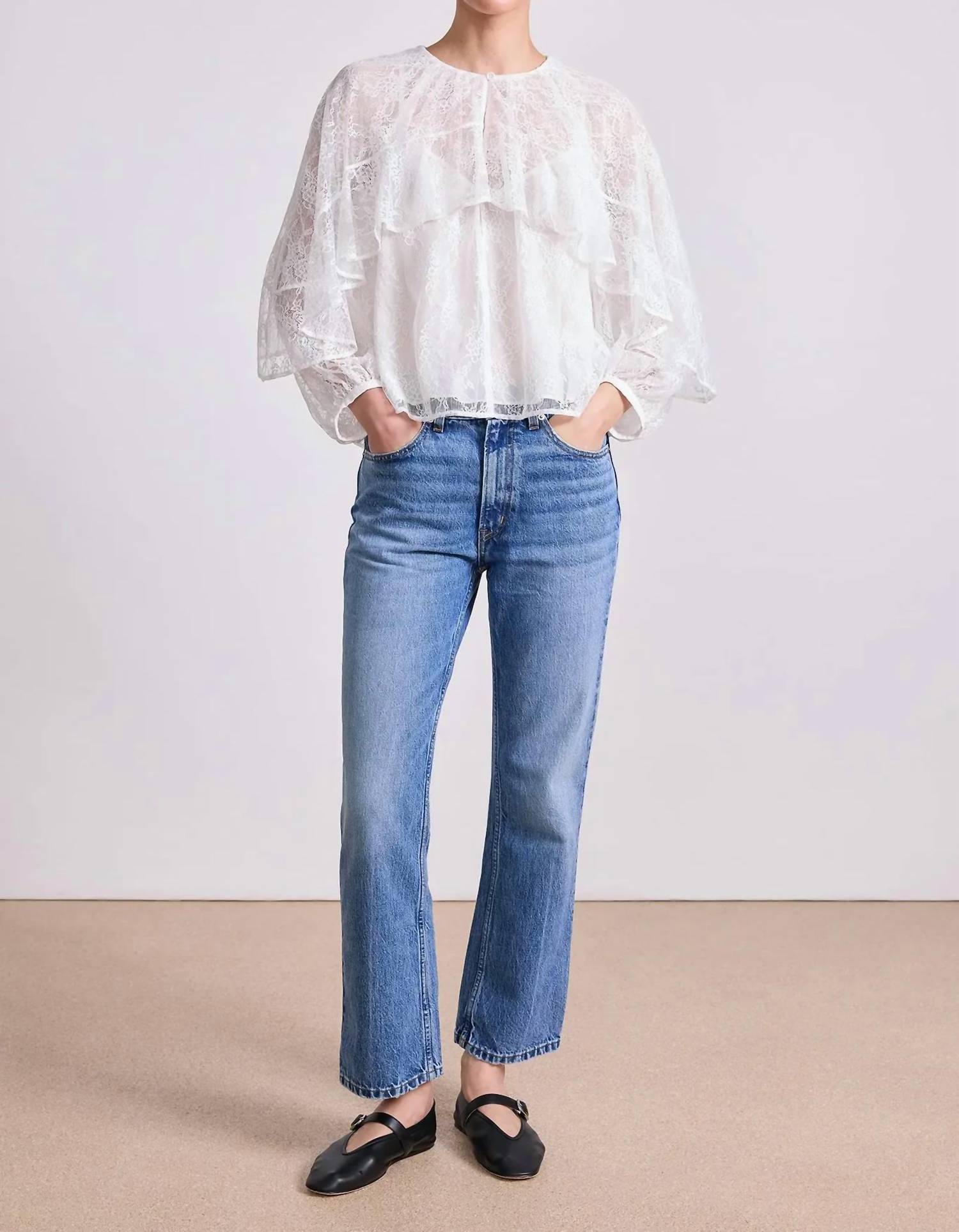 Apiece Apart - Hazan Ruffle Top