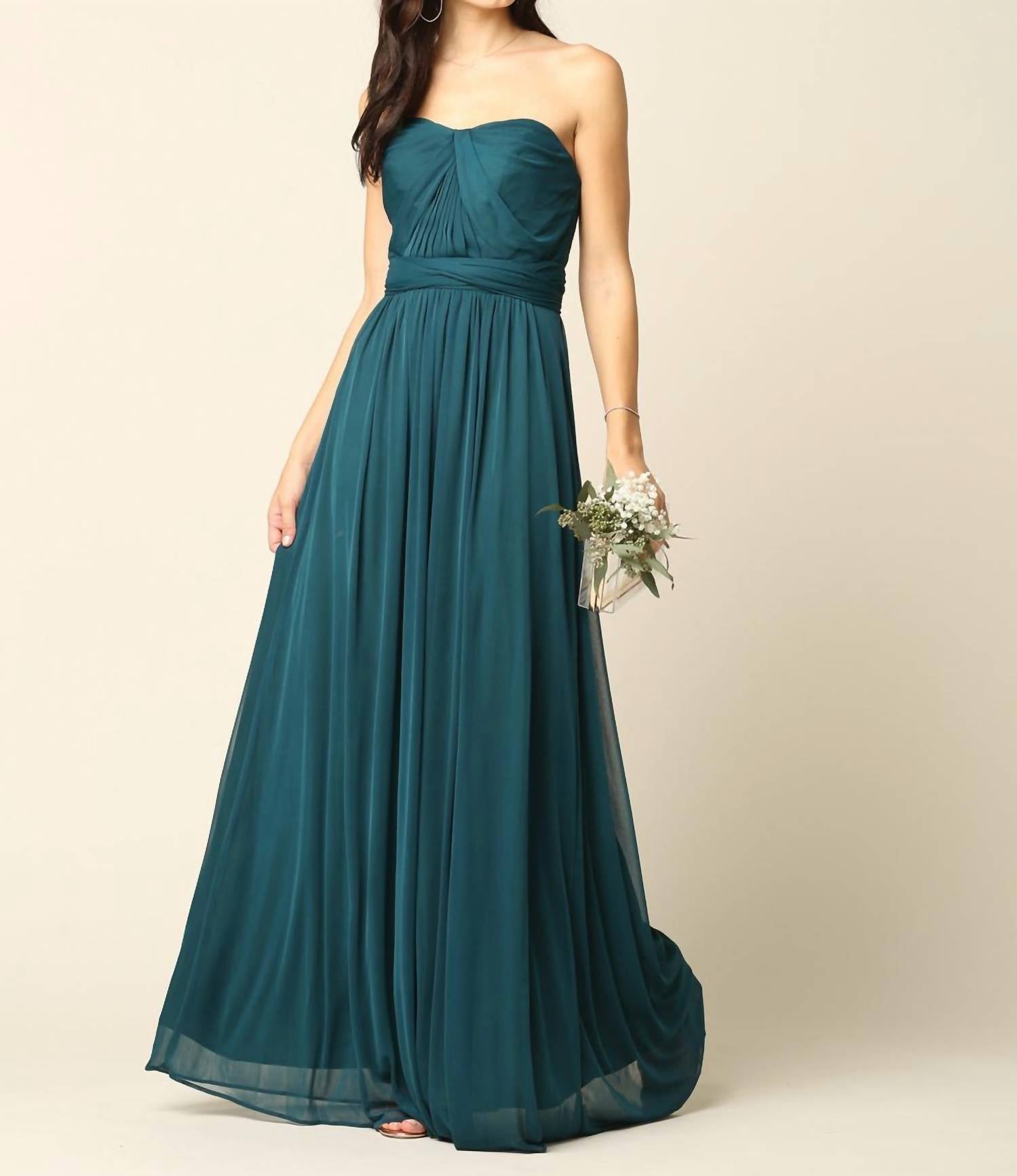 Eva - Off The Shoulder Gown