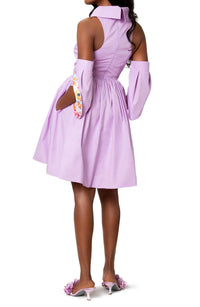 Natanya Friedka - Sutton Tulip-shaped Sleeves Dress