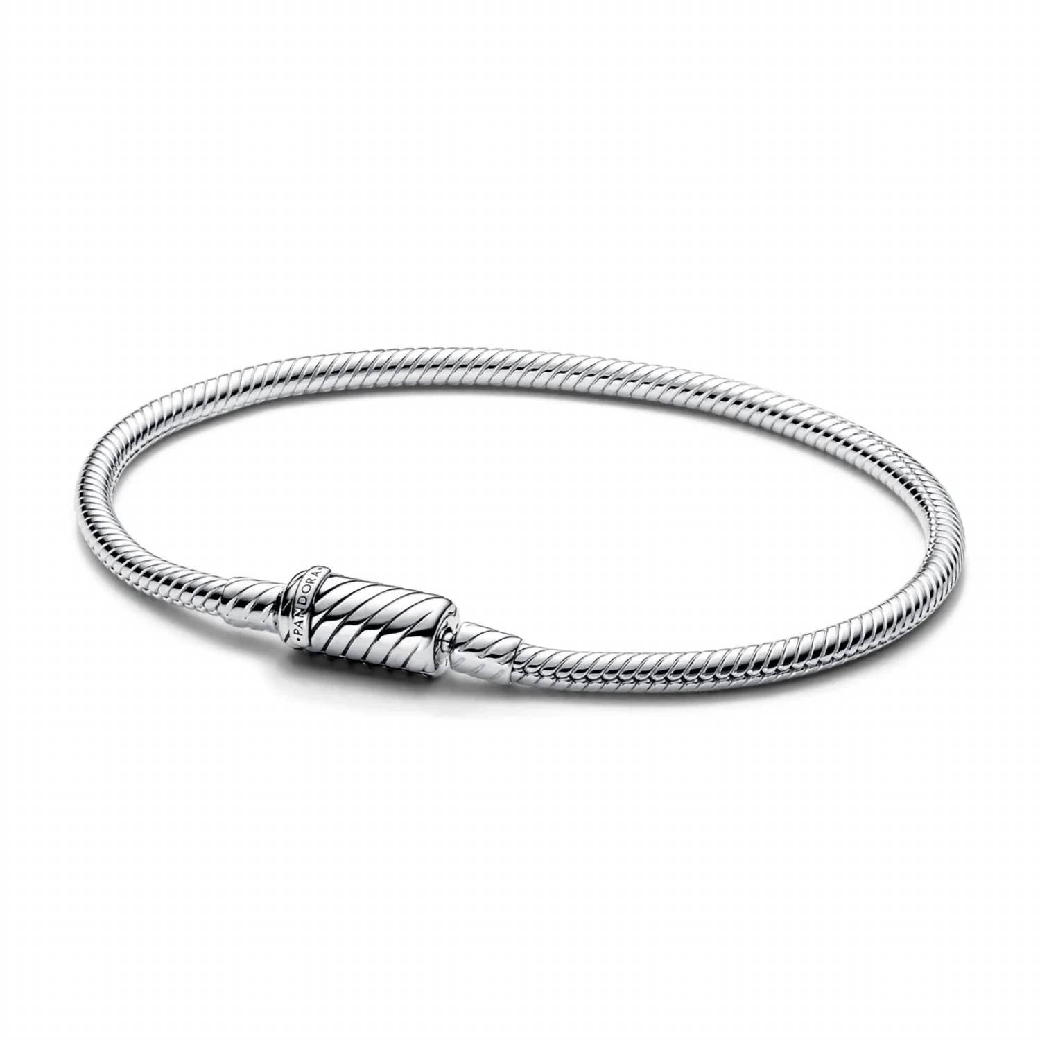 Pandora - Women's Easy-close Magnetic Clasp Snake Chain Bracelet