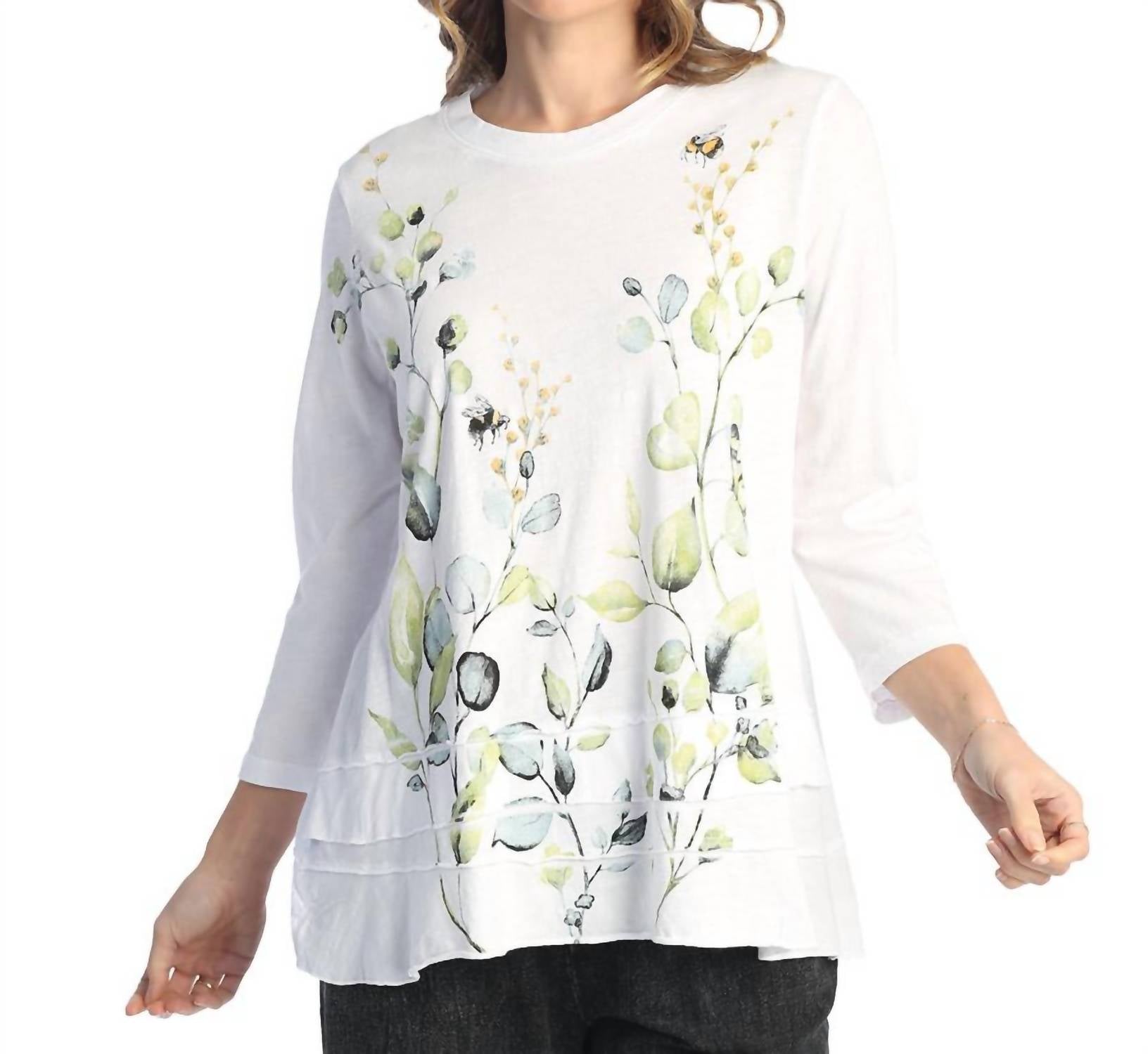 Jess & Jane - Kelly Mineral Washed Cotton Layered Top