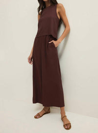 Z Supply - Sloane Linen Cropped Tank Top