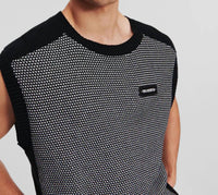 Karl Lagerfeld - Mono Logo Knit Vest