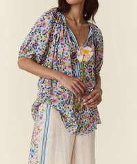 Spell Collective - Impala Lily Short Sleeve Blouse