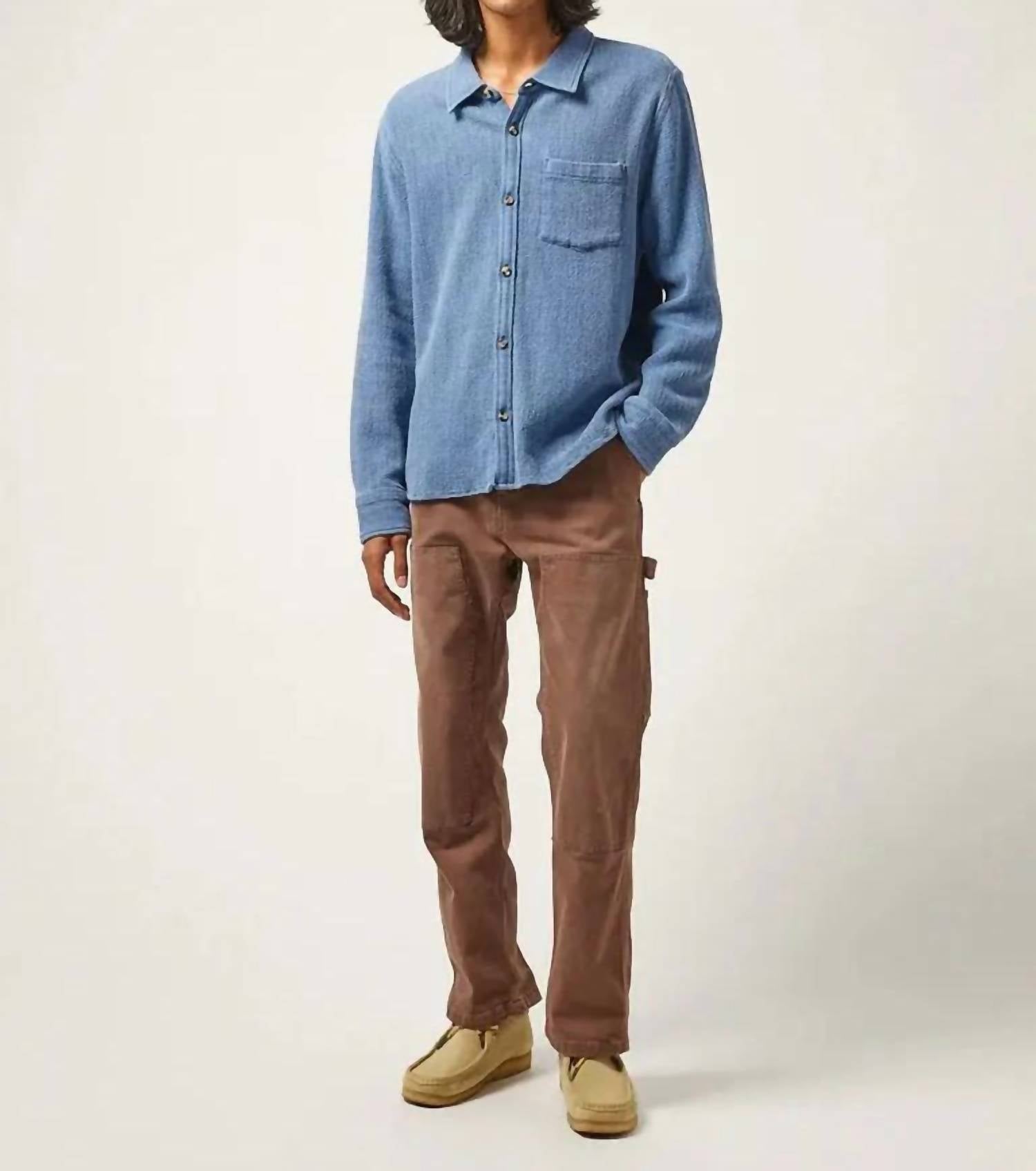 Corridor - Waffle Long Sleeve Shirt Top