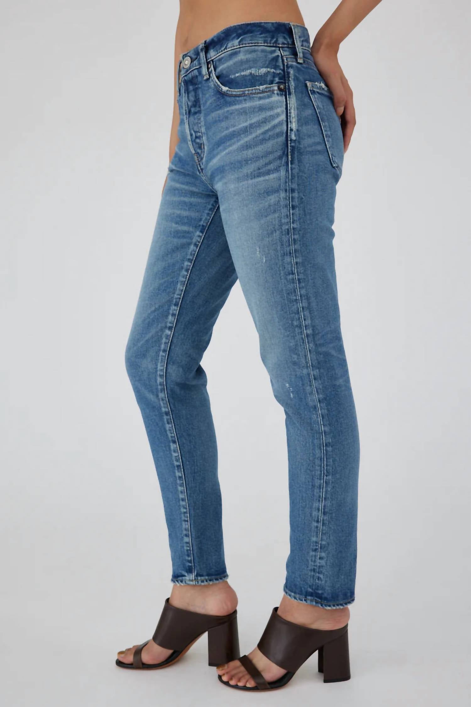 Moussy - Avenal Tapered Mid Rise Pants