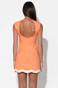 Adelyn Rae - MELODY SCALLOPED HEM SHEATH DRESS