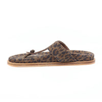 Free People - Women's Mika Chestnut Leo Suede Sandal