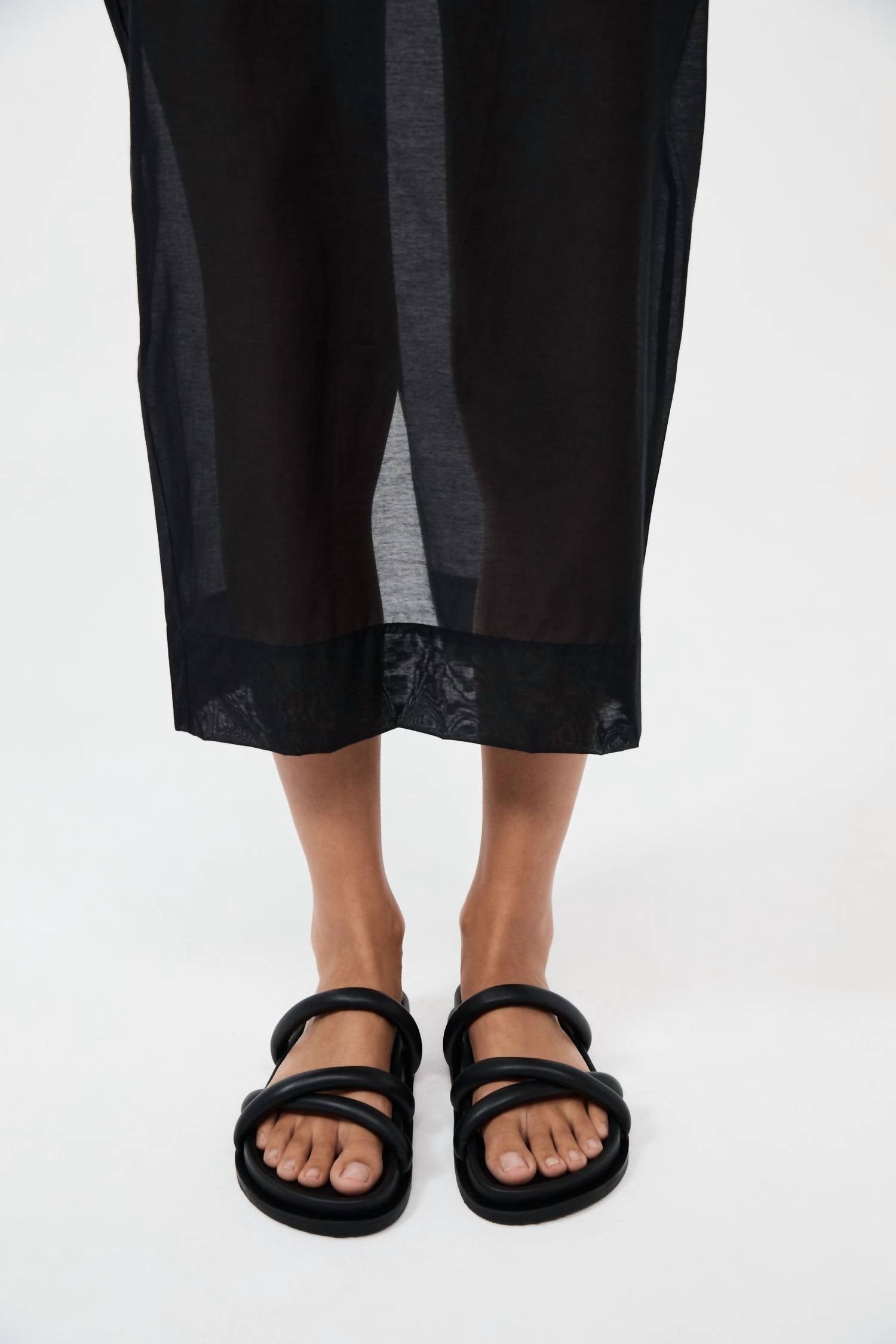 St. Agni - Women's Soft Cross Strap Slide