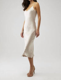 Line And Dot - Dolly Satin Dress