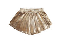 Mia - Girl's Metallic Python Skirt