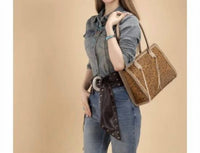 Montana West - Women's Floral Tooled Concealed Carry Tote Bag