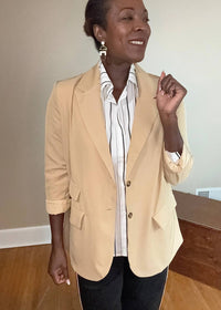 J.Nna - Avery Oversized Tailored Blazer