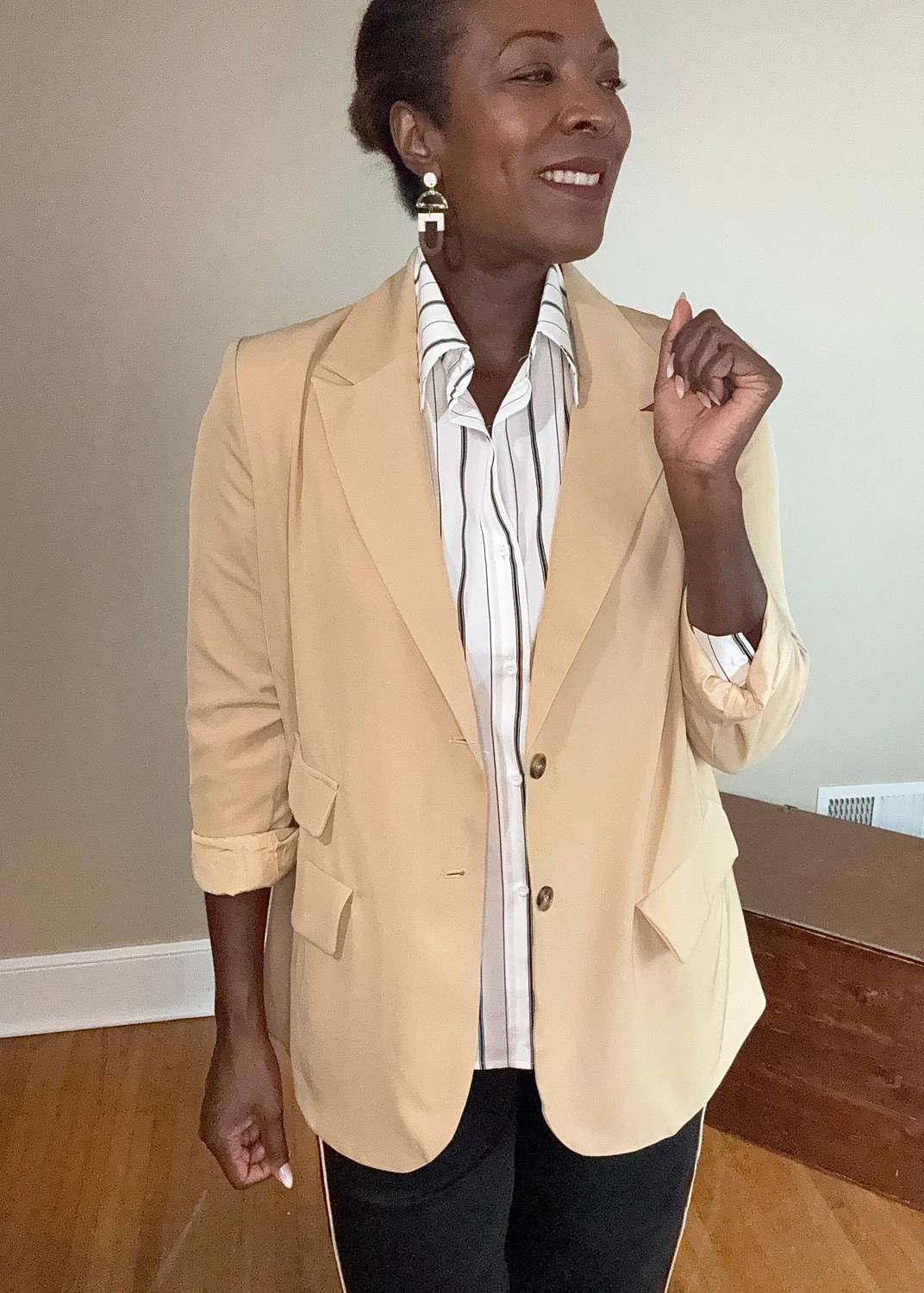 J.Nna - Avery Oversized Tailored Blazer