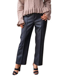 Grace + Emma - Always Edgy Snake Print Faux Leather Pants