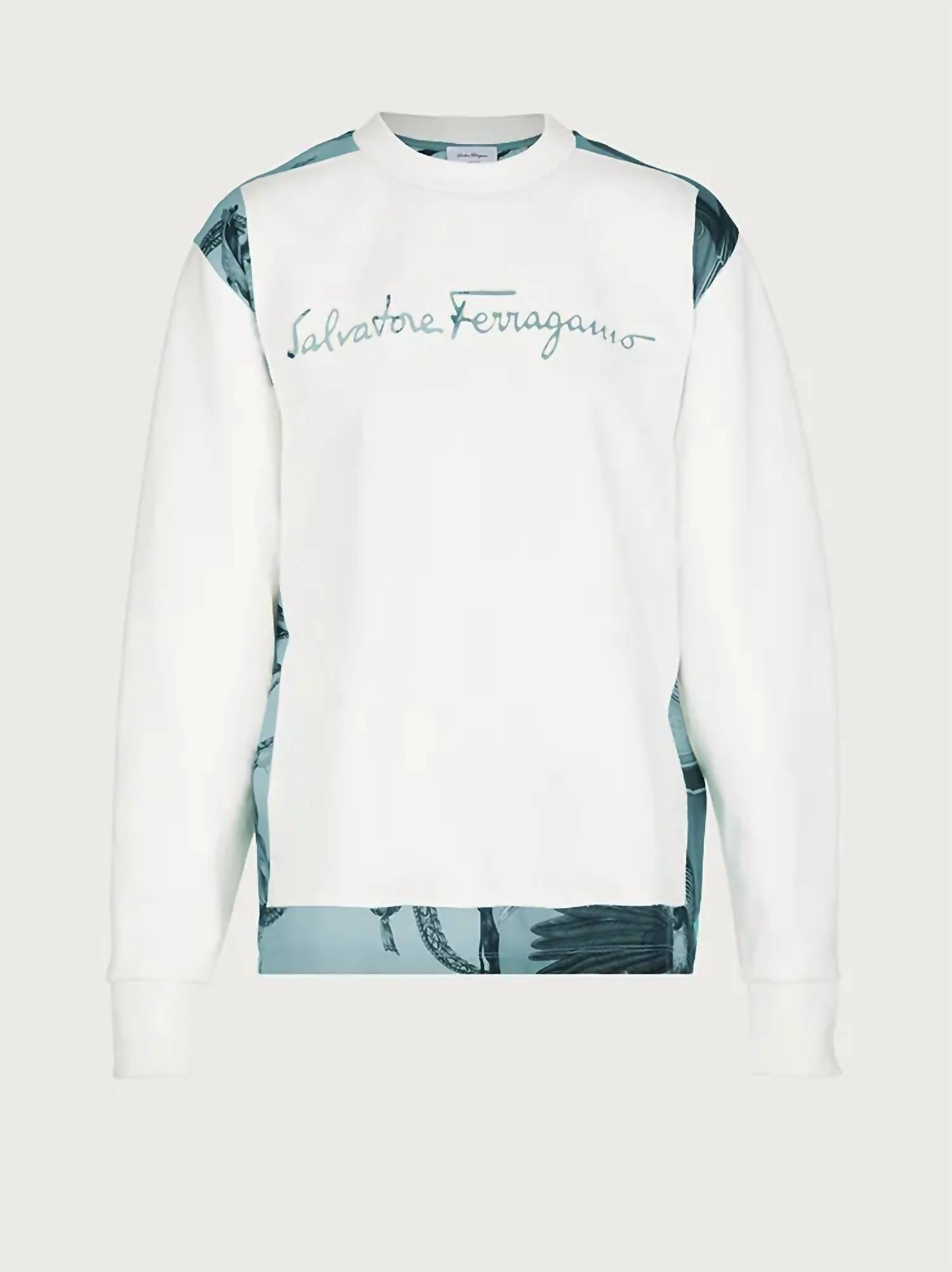 Salvatore Ferragamo - Women's Sweater With Silk Inserts
