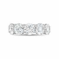 Diana M Jewels - Women's Round Lab-Grown Diamond Eternity Band (10.00 Ct) - Bold