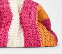 BTB Los Angeles Stella Clutch Bag in fuschia mult - women's bag - detail view