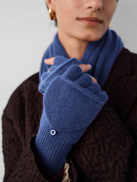 White + Warren - Women's Cashmere Pop Top Glove