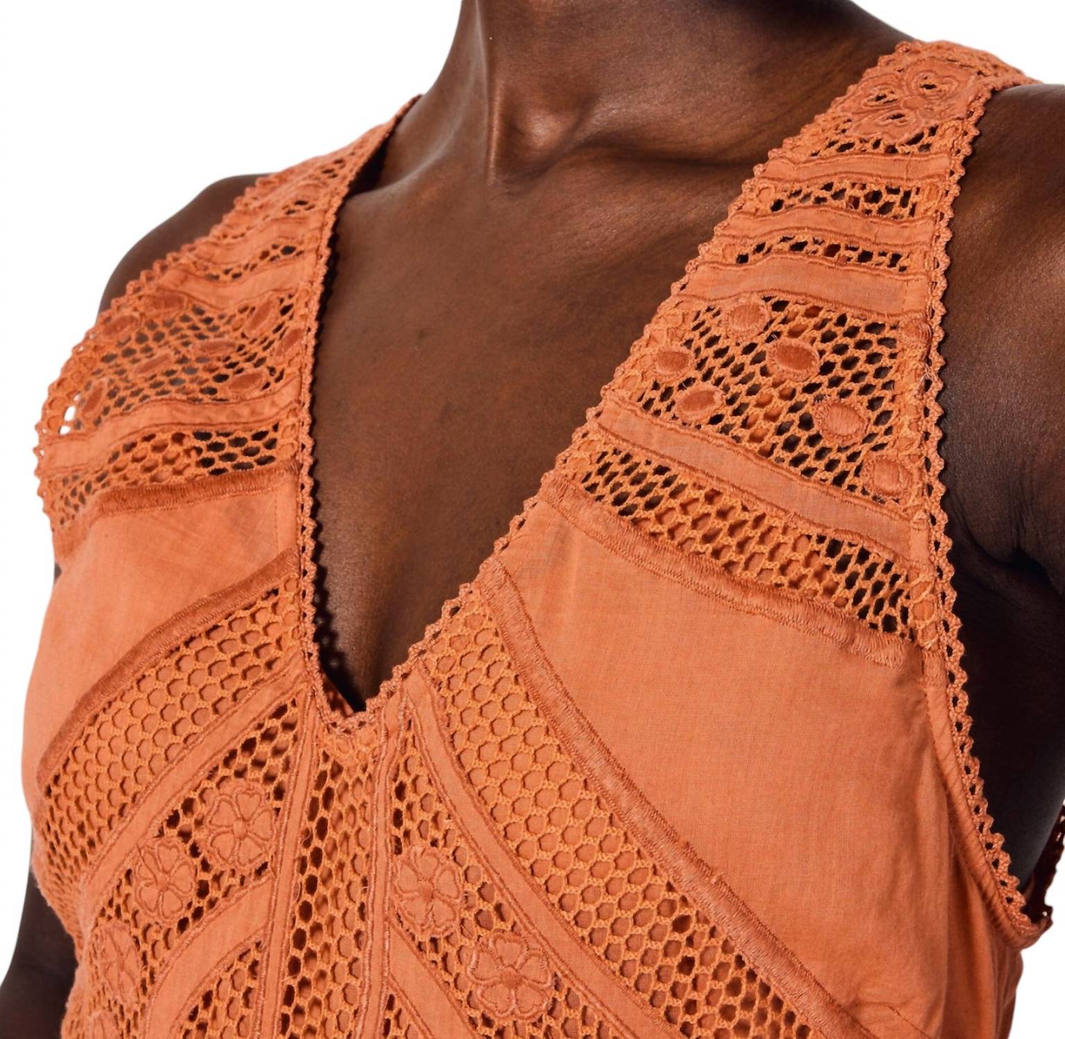 Cleobella - Shelby Crochet Midi Dress