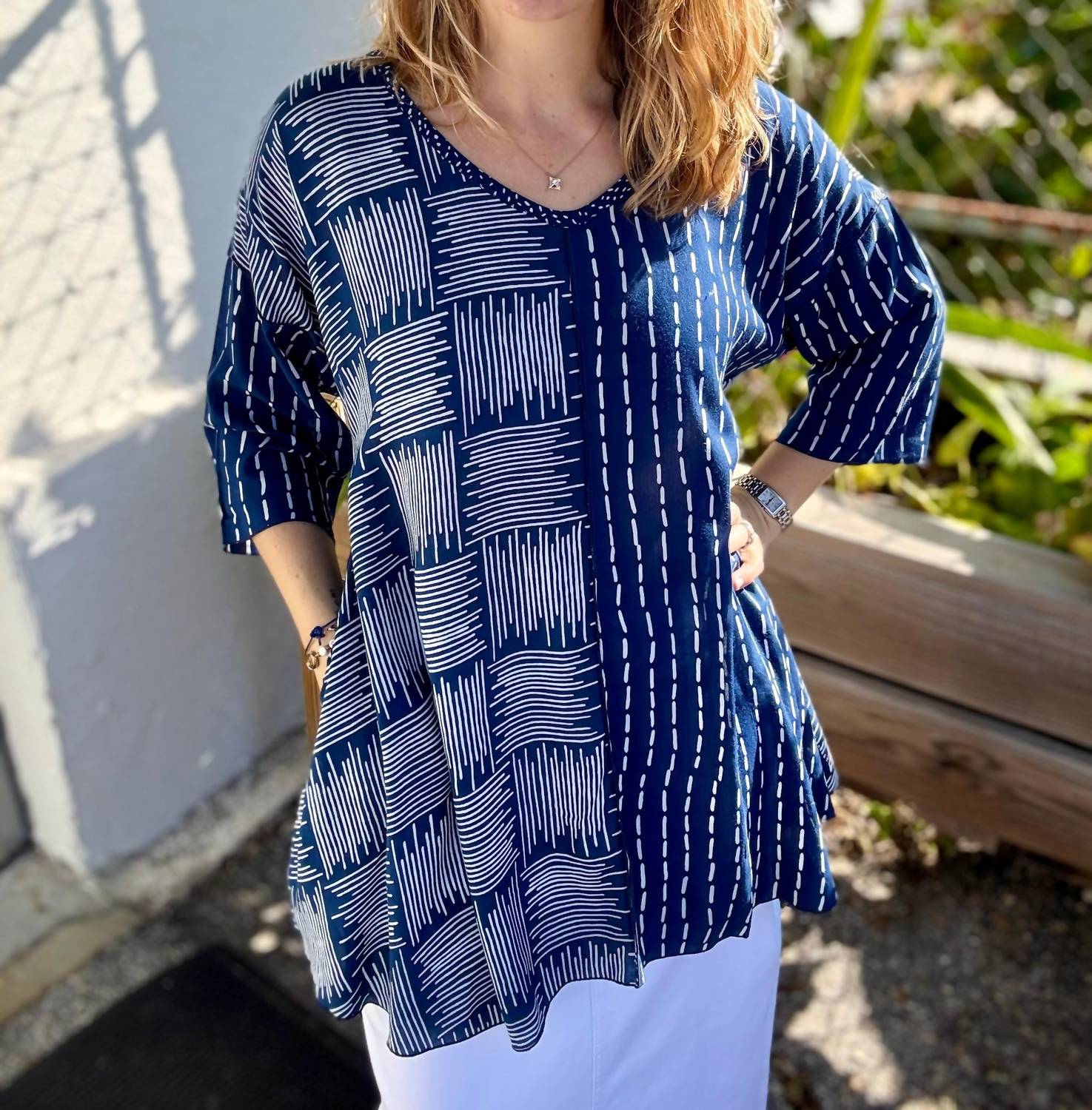 Iguana - Kiana Flowy And Funky Top