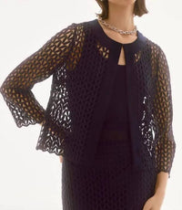 Joseph Ribkoff - Pure Lace Open-front Jacket
