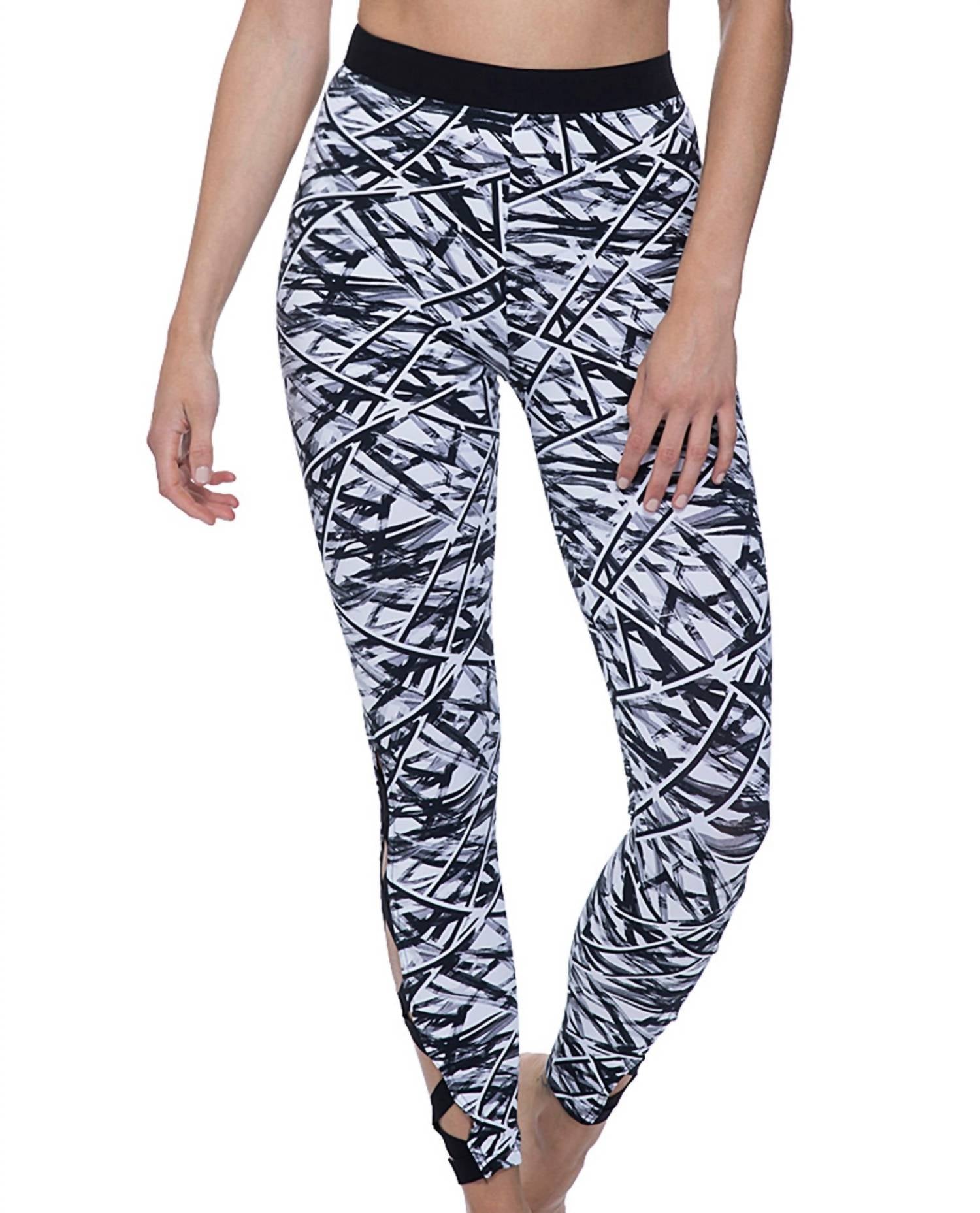 Free Sport By Gottex - Women's Strappy Sides Long Swim Leggings