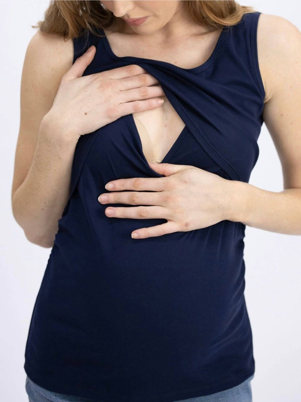 Angel Maternity - Jersey Nursing Tank