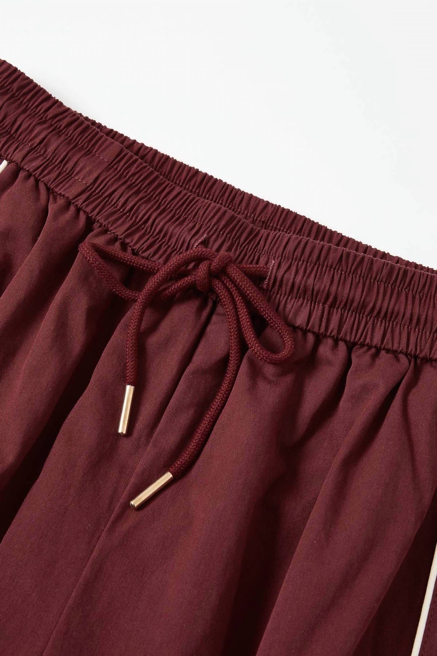 Rivir - Women's Balloon Pants With Piping Detail