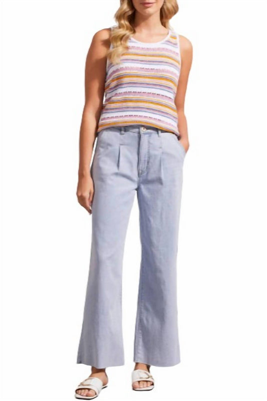 Tribal - Brooke Pleated Wide Leg Jeans